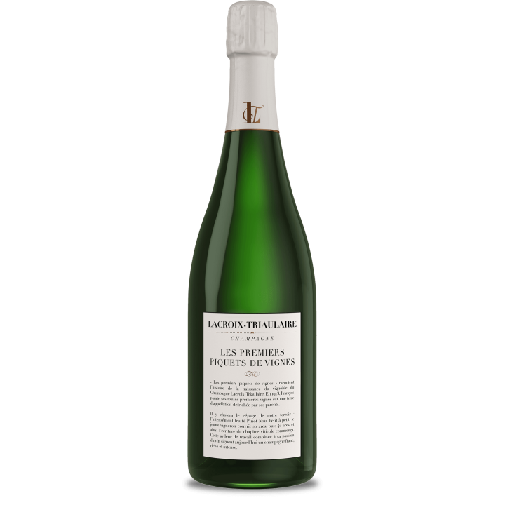 Champagne LacroixTriaulaire 1er piquet de vigne