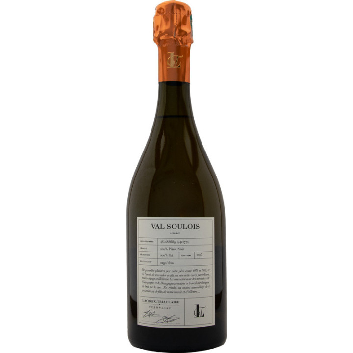 Champagne LacroixTriaulaire Val Soulois 2015
